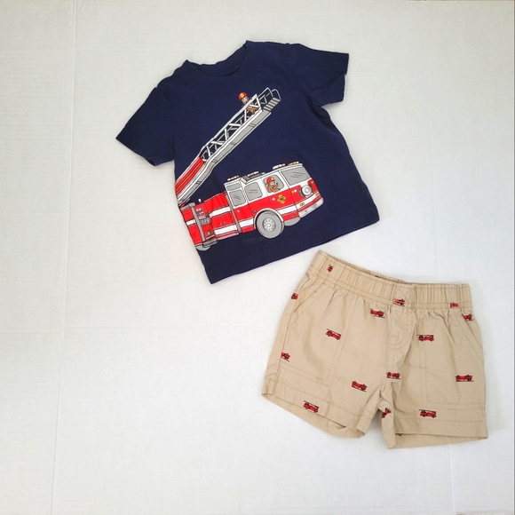 Carter's Other - Baby 2 piece set - firetruck